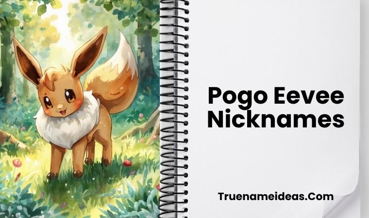 Pogo Eevee Nicknames