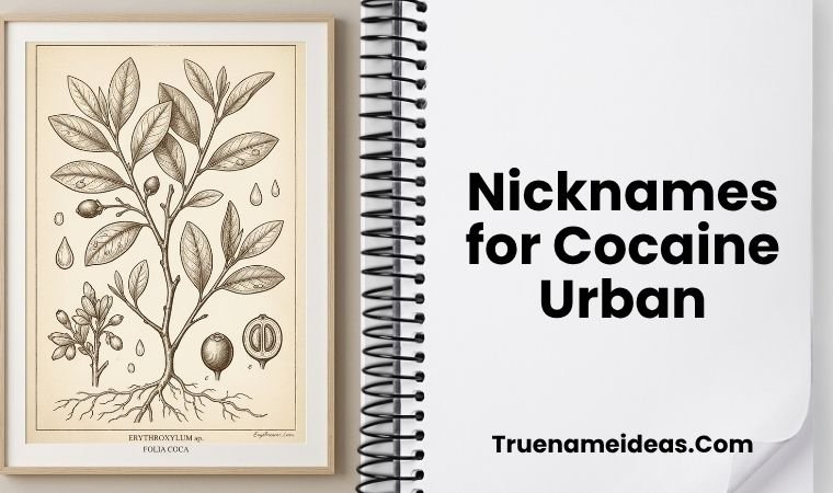 Nicknames for Cocaine Urban