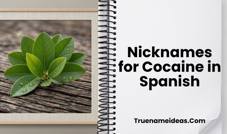 Nicknames for Cocaine in Spanish