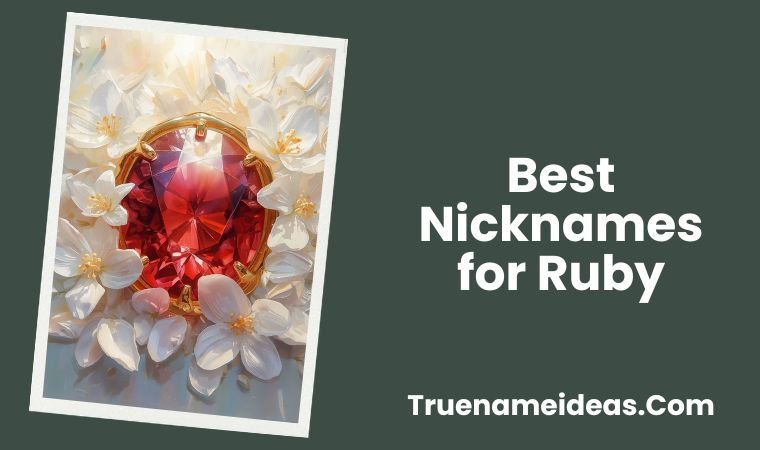 Best Nicknames for Ruby