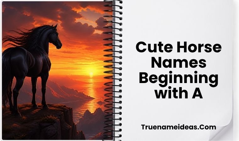 Cute Horse Names Beginning with A