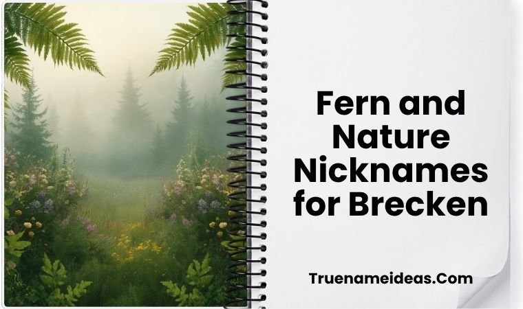 Fern and Nature Nicknames for Brecken