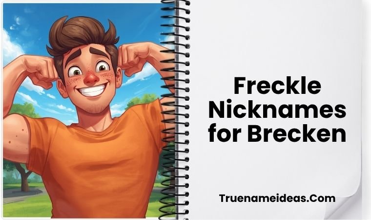 Freckle Nicknames for Brecken
