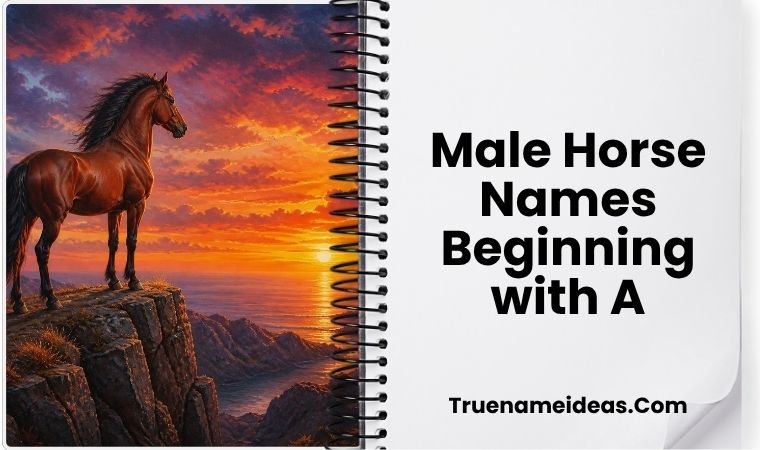 Male Horse Names Beginning with A