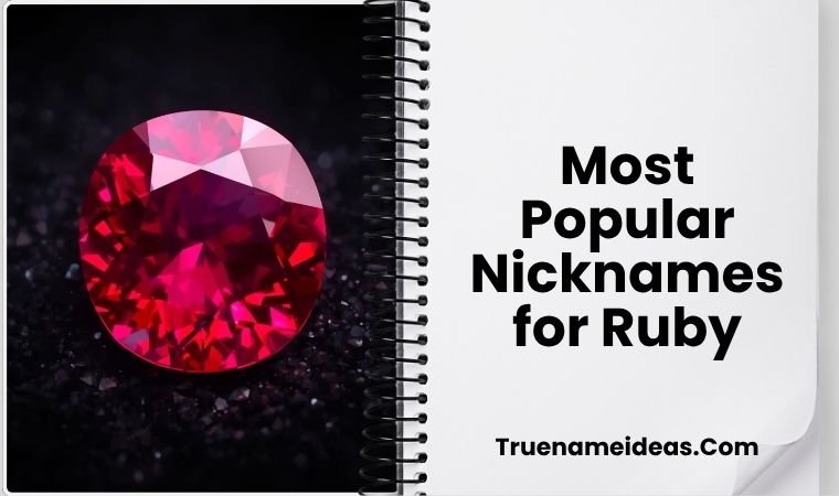 Most Popular Nicknames for Ruby