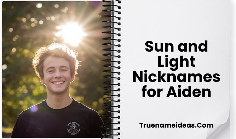 Sun and Light Nicknames for Aiden