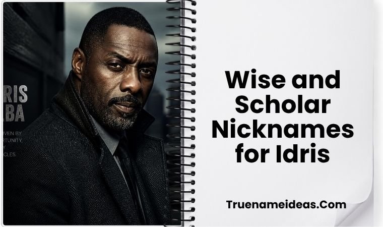 Wise and Scholar Nicknames for Idris