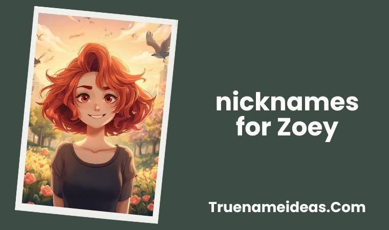 nicknames for Zoey